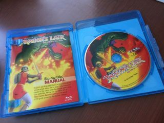 Dragons Lair Video Game (Blu - ray Disc,  2007) Rare - OOP - 3