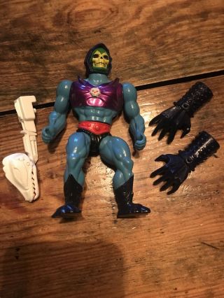 Vintage Terror Claws Skeletor Great Loose Motu He - Man Collector Rare