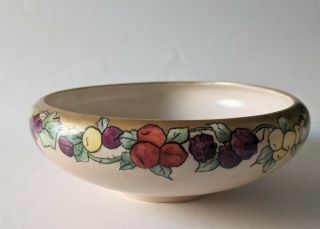 Antique T & V Limoges France Hand Painted Porcelain Bowl Fruit 1892 - 1907 mark 2