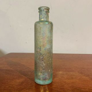 Antique Dr.  J.  W.  Bull’s Vegetable Baby’s Syrup Bottle