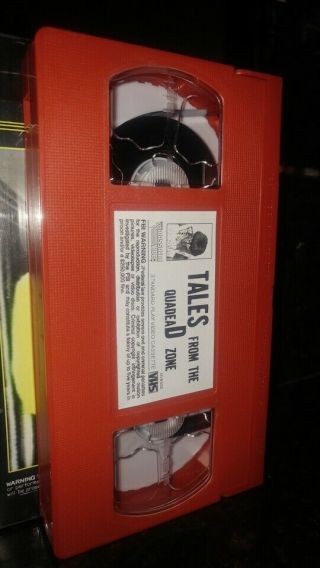 TALES FROM THE QUADEAD ZONE VHS MASSACRE VIDEO RARE SOV HORROR GORE 555 3
