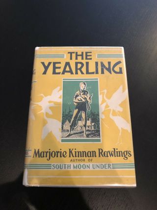 RARE TRUE 1ST EDITION - The Yearling - FIRST PRINTING - Rawlings - 1938 3