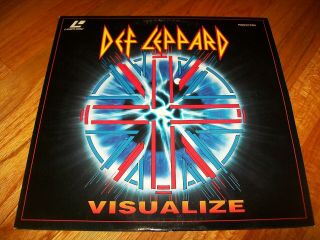 Def Leppard - Visualize Laserdisc Ld Very Rare Music
