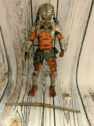 Rare Neca Predator 7 " Series 13 Cracked Tusk Avp Action Figure Alien Usa