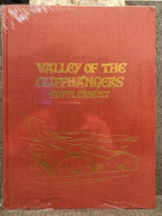 Valley Of The Cliffhangers - Supplement 1995 Rare 1st Ed In Shrink Wrap