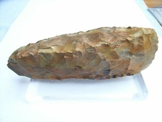 1 Ancient Danish Neolithic Flint Axe,  Stone Age,  Very Rare Top Great Axe