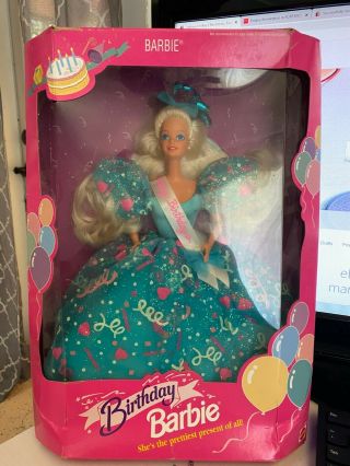 1993 Mattel Happy Birthday Barbie 11333 Nrfb