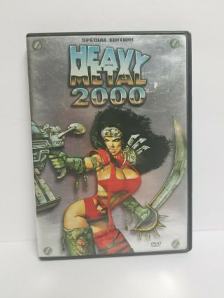 Heavy Metal 2000 Special Edition (dvd,  2000) Rare Oop Vgc