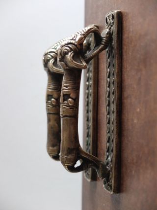 Vintage Antique Style Solid Brass Cabinet Door Handles.  Drawer Pulls