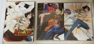 Kenichi: Season Two Dvd,  2011,  4 - Disc Set Rare Oop Anime R1 Us Funimation
