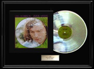 Van Morrison Astral Weeks White Gold Silver Platinum Toned Record Vinyl Rare Lp
