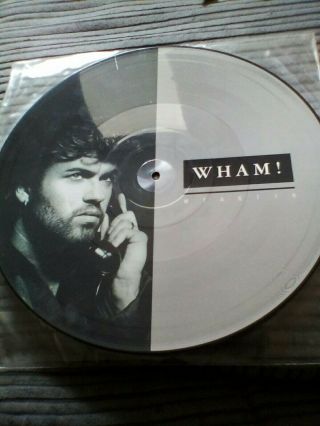 Wham - I’m Your Man - Rare Uk Picture Disc 12” (george Michael) Vinyl