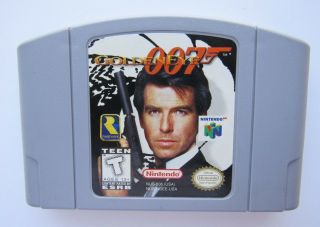 ✅ Good Goldeneye 007 Nintendo 64 N64 Video Game James Bond Retro Fps Rare