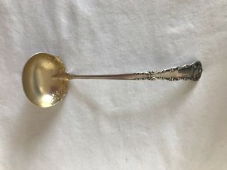 Sterling Silver Relish Jelly Spoon Ladle 6 " Marked 