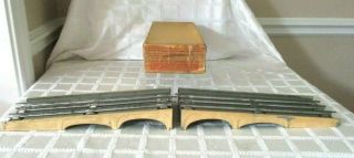 Pre - War - Lionel Standard Gauge - No.  100 Bridge Track Set - Org Rare - Box - Train Toy