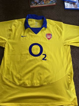 Rare Arsenal Away Shirt Size 2xl Nike 02