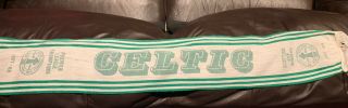 Celtic 100 Year Anniversary Double Year 1988 Football Fans Scarf Very Rare