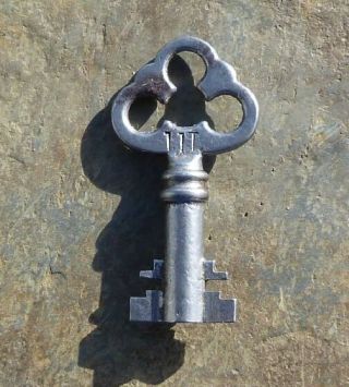 Antique Corbin Double Bit Hollow Shaft Trunk Key 11t