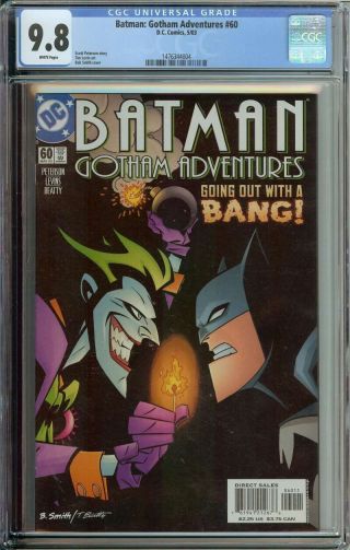 Batman: Gotham Adventures 60 Cgc 9.  8 Last Issue Joker Cover Rare