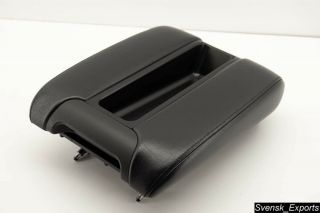 Bmw E39 M5 Exlnt Rare Black Leather Center Console Armrest Arm Rest