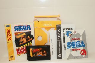 Virtua Racing Deluxe Sega 32x Complete (rare) Item -
