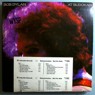 Bob Dylan At Budokan Rare Orig 