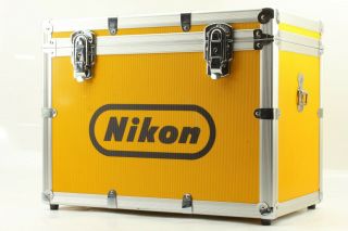 Rare 【exc,  5】 Nikon Yellow Aluminum Hard Camera Case From Japan A657
