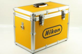 RARE 【EXC,  5】 Nikon Yellow Aluminum Hard Camera Case From JAPAN a657 2