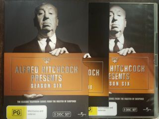Alfred Hitchcock Presents Season Six Rare Dvd Box Set Suspense Tv Series 6 Show