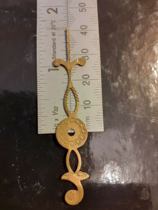 Brass Seconds Hand For Longcase/grandfather Clock.
