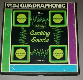 1 Les Baxter Quadraphonic Reel - Exciting Sounds Of Les Baxter Rare