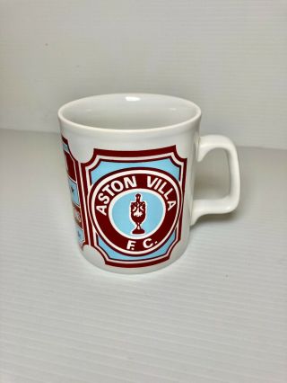 Aston Villa Fc 1981 League Champions Vintage Rare Mug Cup Memorabilia Perfect