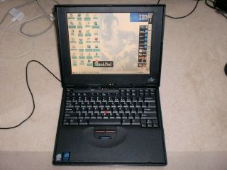 IBM ThinkPad 390E Type 2626 Laptop with Windows 95 Installed,  Floppy Drive,  Rare 2