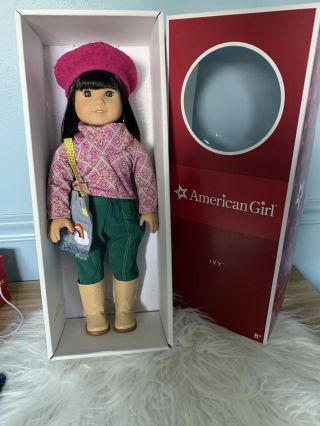 Rare First Edition American Girl Doll Retired Ivy Ling,  Accessories