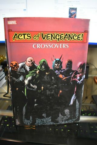 Acts Of Vengeance Crossovers Omnibus Dm Byrne Variant Marvel Hardcover Rare Oop