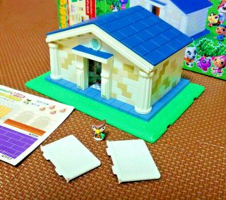 Very Rare Animal Crossing Doubutu No Mori Nintendo Miniature Figure House Museum