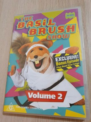 The Basil Brush Show Volume 2 Dvd Region 4 Pal Rare Abc For Kids
