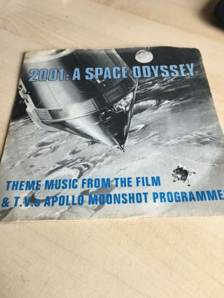 Rare 2001: A Space Odyssey 7 " Single With Picture Cover