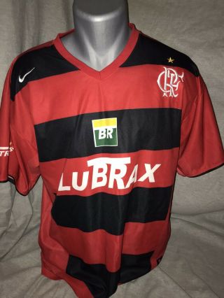 Flamengo Home Shirt 2005 No.  10 Large Rare And Vintage