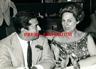 1963 Renata Tebaldi Photo Vintage Musique Musica Soprano Opera Singer Foto Rare