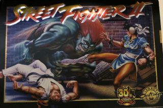 Street Fighter Ii 2 30th Anniversary Iam8bit Snes Rare Blanka Green