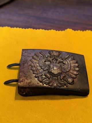 Rare Early Wwi Imperial Austrian Army Enlisted Belt Buckle