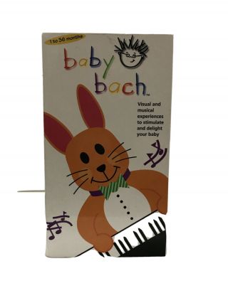 Baby Bach (vhs,  1999) Rare Vintage Collectible Open Box