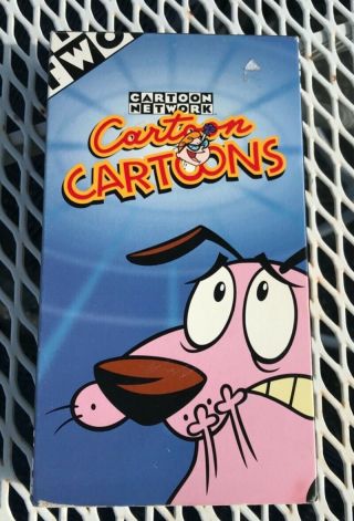 Rare Cartoon Network Cartoon Cartoons Fridays Promo Vhs Tape Complete Vg Cond