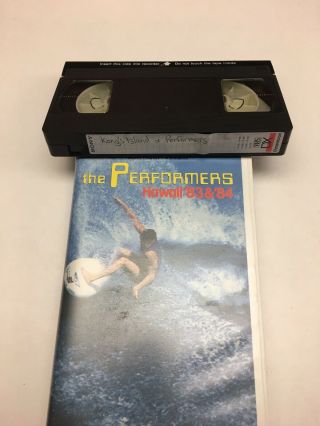 Surfing The Performers Hawaii ‘83 & ‘84 VHS Kongs Island Rare Video 3