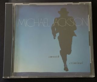 Michael Jackson Smooth Criminal Promo Cd Remixes Esk 1274 Rare 6 - Tracks Edition