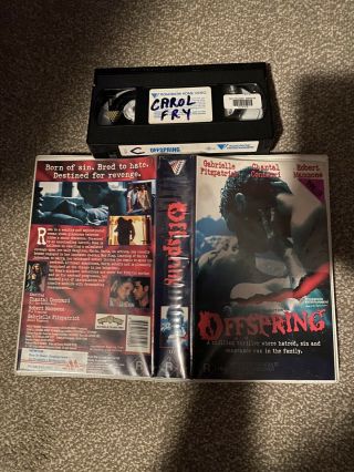 Offspring Vhs/ Rare & ‘r - Rated’ Roadshow Video