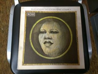 Billie Holiday 3lp Box The Golden Years Columbia Mono Rare 1st Press Jazz Vinyl