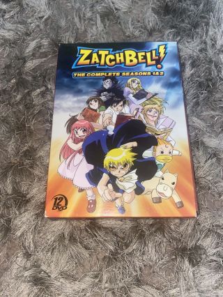 Zatchbell Complete Seasons 1 & 2 (dvd) Rare Oop Complete Zatch Bell