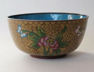 Early 20th Century Antique Chinese Cloisonne Bowl
